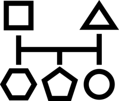 Geometrical Blocks Scheme Sketch Svg Vector, Free Vectors File